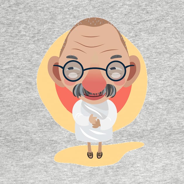 gandhi icon by jangangori